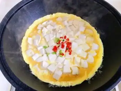 Make Egg tofu step 8