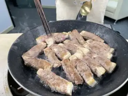 Make Lamb roll tofu step 7