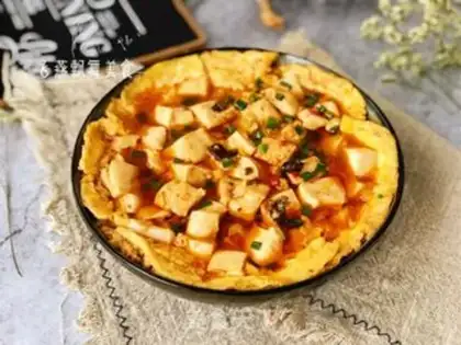 Make Egg tofu step 11