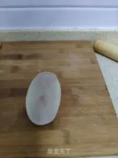 Make Peach of dates step 9