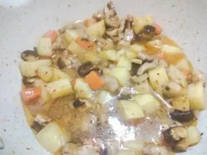 Make Hot potato chicken step 7
