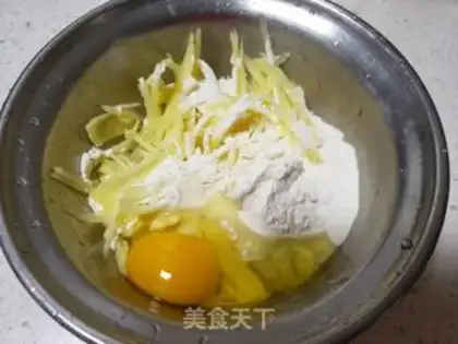 Make Potato pancakes step 1