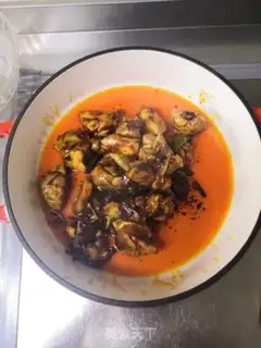 Make Red chicken legs step 7