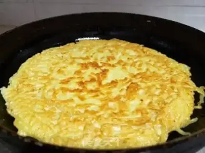 Make Potato pancakes step 4