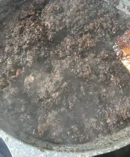 Make Cinnamon sesame mackerel step 17
