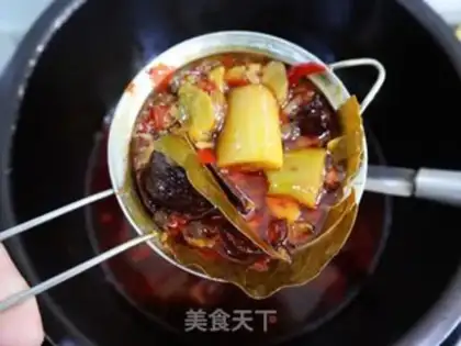 Make Red sheep and meat step 16