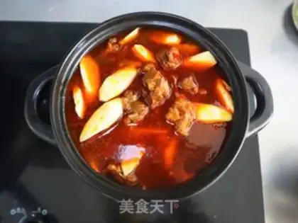 Make Red sheep and meat step 17