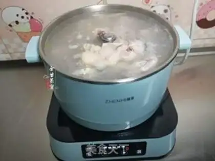 Make Frozen chicken chowder step 3