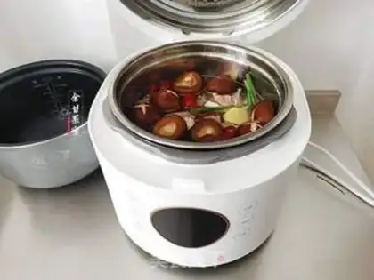 Make Frozen chicken chowder step 4