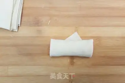 Make Chicken bean roll step 6