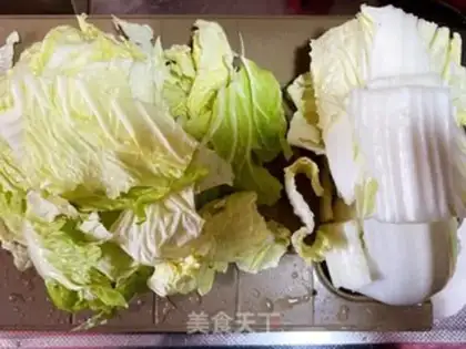 Make Creamed cabbage step 1