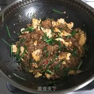Make Egg fan sauerkraut step 7