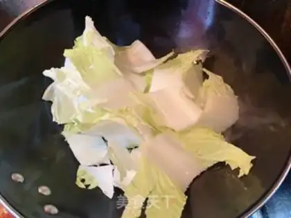 Make Creamed cabbage step 3