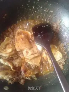 Make Meat stew, tofu step 7