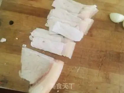 Make Garlic white meat step 3