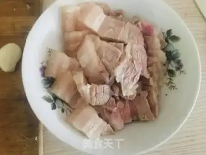Make Garlic white meat step 4
