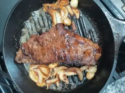 Make Fried steak step 9