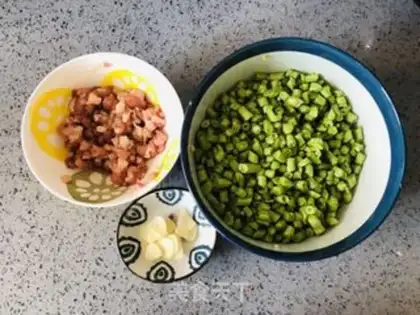 Make Olive bean-fruit step 0