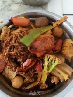Make Spicy hot pot step 7