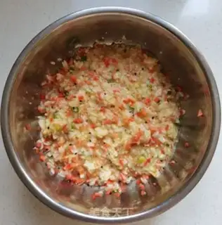 Make Egg and rice pancakes step 4