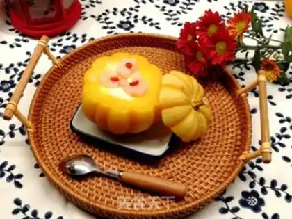 Make Pumpkin egg stew step 6