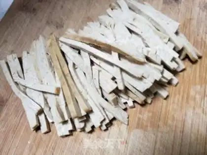 Make Garlic tofu step 1