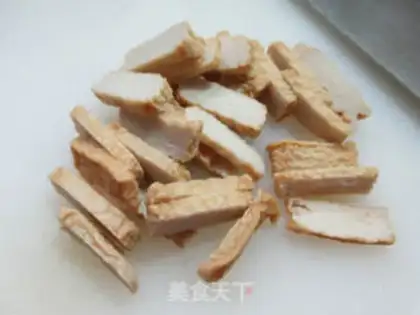 Make Fish tofu and celery step 3