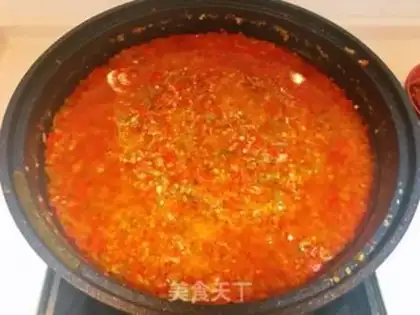 Make A casserole with red pork step 3