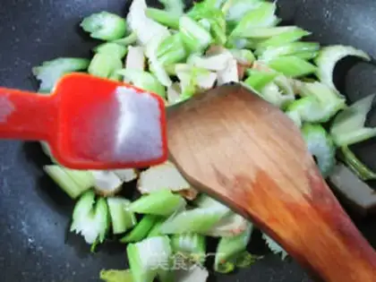 Make Fish tofu and celery step 6