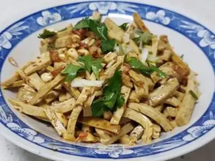 Make Garlic tofu step 6