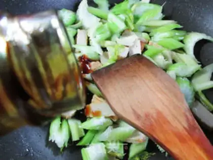 Make Fish tofu and celery step 7
