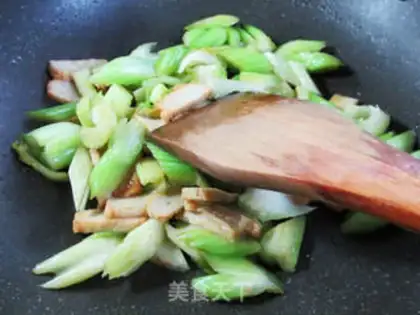 Make Fish tofu and celery step 8
