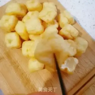 Make Tofu and meatballs step 1