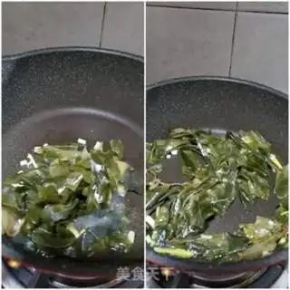 Make Cleaning up the seaweed bud step 4