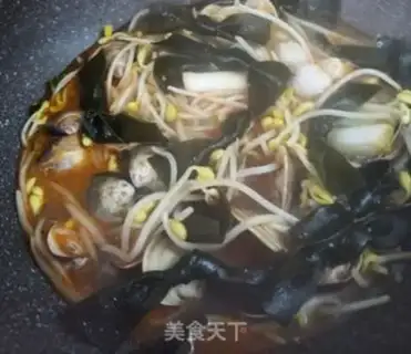 Make Seaweed bean sprouts step 5