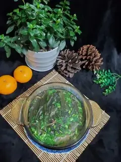 Make Cleaning up the seaweed bud step 8