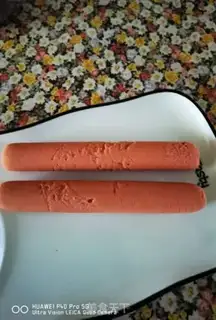 Make Ham egg rolls step 2