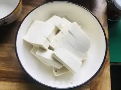 Make Steam fish and tofu step 1