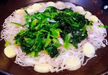 Make ♪ Cheap spinach ♪ step 8