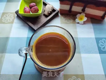 Make Sweet ginger date tea step 7