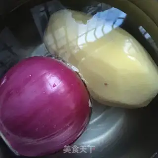 Make Beef stew potatoes step 1