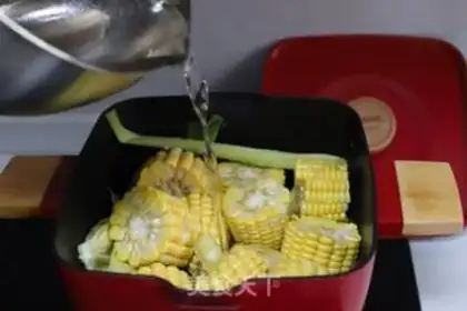 Make Cooking corn step 3