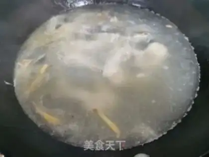 Make Blackfishball soup step 1