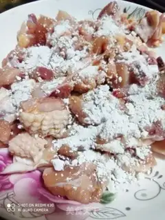 Make Garlic chicken step 1