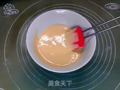 Make No oily orange waffles step 4