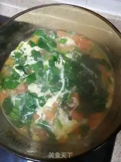 Make Tomatoes, eggnut soup step 6