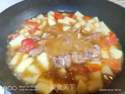 Make Beef stew potatoes step 6