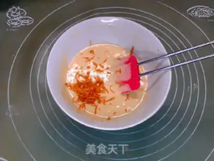 Make No oily orange waffles step 5