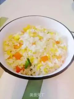 Make Egg fried rice step 7