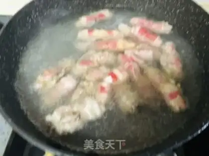 Make Secret calf rice step 4